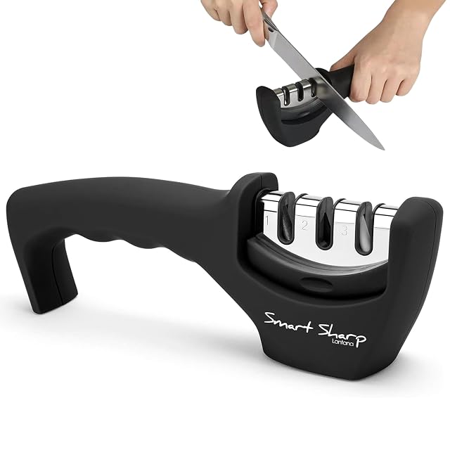 Lantana Smart Sharp manueller Messerschärfer mit drei Stufen