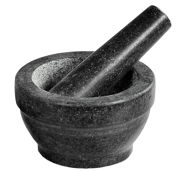 Kesper 71501 Granitmörser mit Stößel, 16 cm