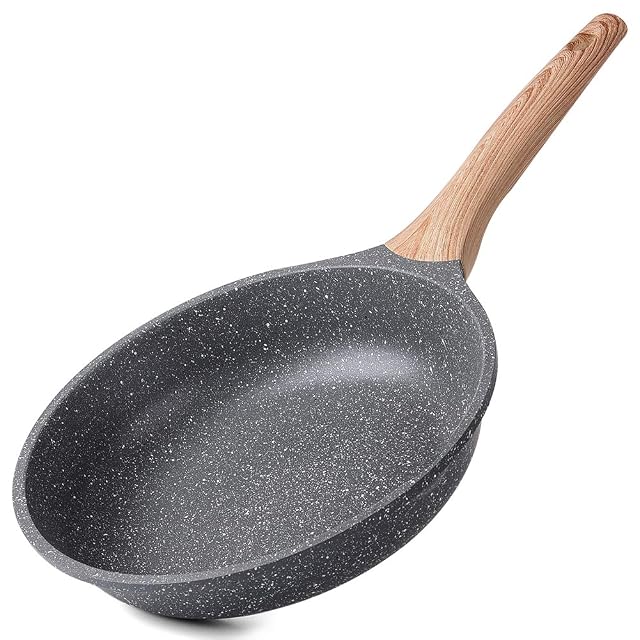 ZUOFENG 28 cm Antihaft-Bratpfanne in Granitoptik
