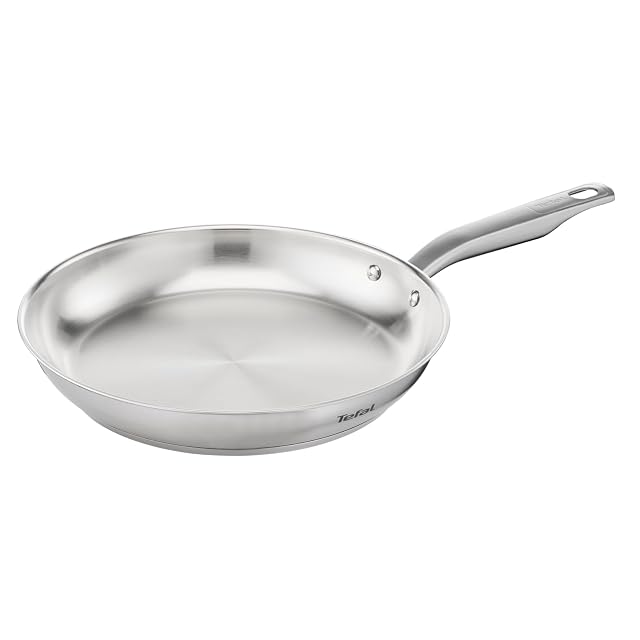 Tefal Virtuoso E49206 28 cm Edelstahl-Bratpfanne