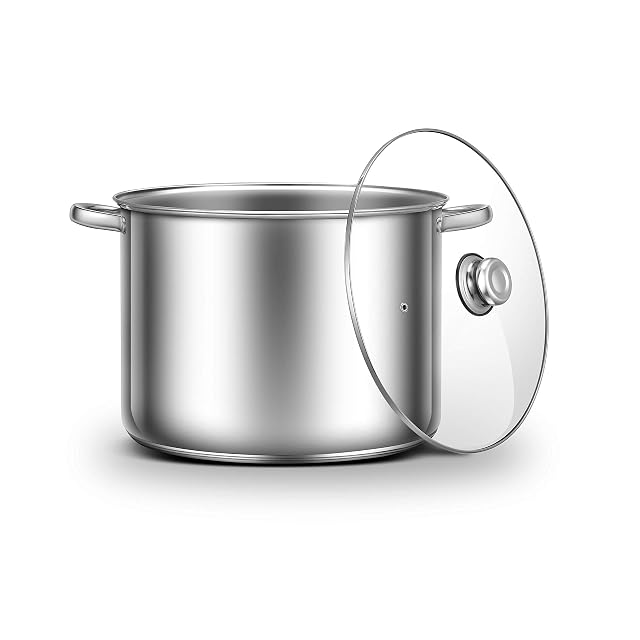 Ribelli 500576 32 cm 20-Liter-Suppentopf aus Edelstahl