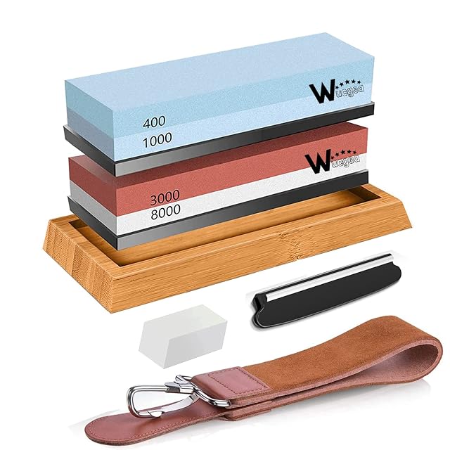 wucgea Schleifstein-Set 400/1000 und 3000/8000