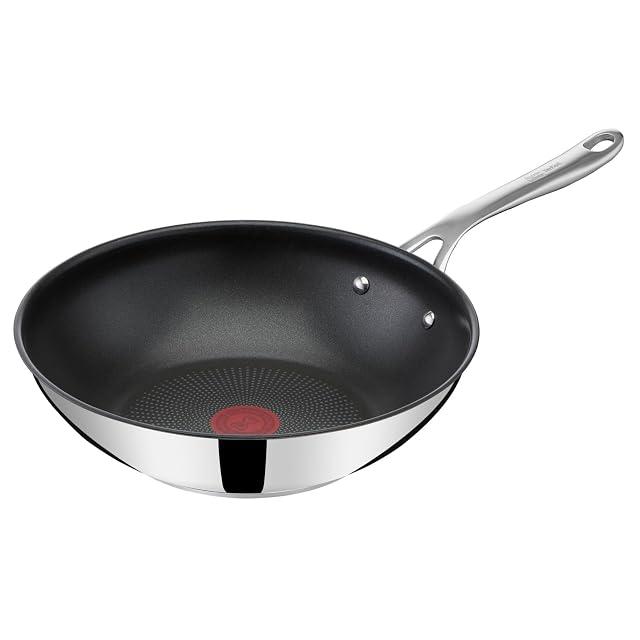 Tefal Jamie Oliver Cook’s Direct On 28 cm Edelstahlwok